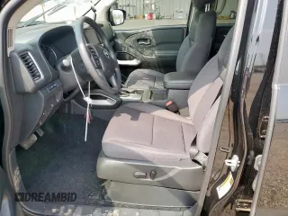 2024 Nissan Frontier SV with VIN 1N6ED1EK1RN670888, listed as a Copart auction lot 57406095 with 19,668 mi miles and Clean title. Bid and sale history available at DreamBid. Image 7.