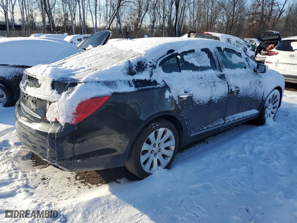2014 Buick LaCrosse Premium I with VIN 1G4GE5G36EF132337, listed as a Copart auction lot 88684085 with 150,669 mi miles and Clean Title. Bid and sale history available at carsss.com. Image 3.