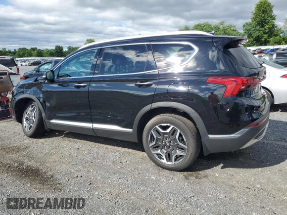 2023 Hyundai Santa Fe Hybrid SEL Premium with VIN 5NMS3DA11PH009489, listed as a Copart auction lot 61459274 with 12,452 mi miles and Salvage Title. Bid and sale history available at carsss.com. Image 2.