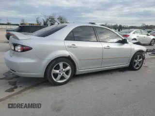 2007 Mazda 6 S Sport VE with VIN 1YVHP80D075M16766, listed as a Copart auction lot 42512665 with 213,967 mi miles and Salvage Title. Bid and sale history available at DreamBid. Image 3.