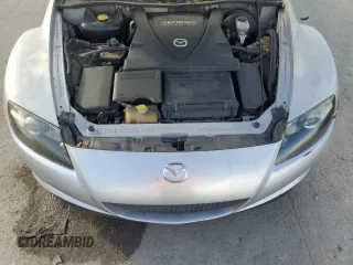 2004 Mazda RX-8 with VIN JM1FE17NX40122275, listed as a Copart auction lot 85448154 with 102,798 mi miles and Salvage Title. Bid and sale history available at carsss.com. Image 11.