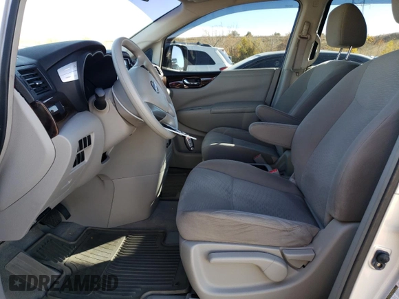 2014 Nissan Quest SV with VIN JN8AE2KP6E9101367, listed as a Copart auction lot 78171764 with 101,213 mi miles and Salvage Title. Bid and sale history available at carsss.com. Image 7.