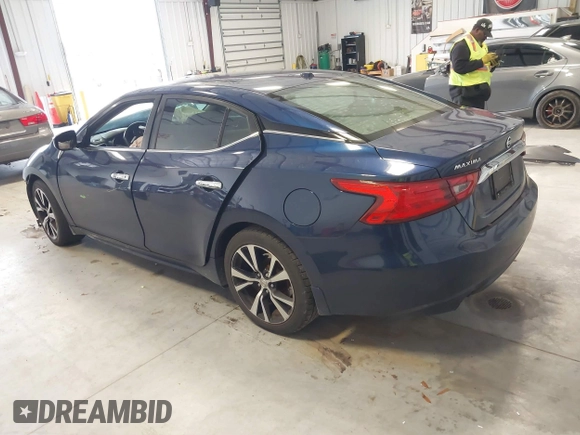 2017 Nissan Maxima SV with VIN 1N4AA6AP1HC455391, listed as a IAAI auction lot 41387377 with 107,905 mi miles and . Bid and sale history available at DreamBid. Image 3.