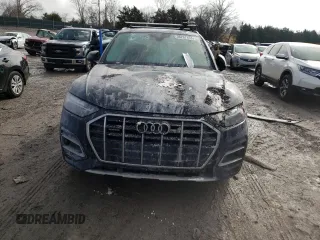 2021 Audi Q5 Premium with VIN WA1AAAFY0M2074513, listed as a Copart auction lot 36267453 with 20,850 mi miles. Bid and sale history available at carsss.com. Image 5.