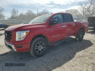2020 Nissan Titan S with VIN 1N6AA1EC0LN508421, listed as a Copart auction lot 46728665 with 46,858 mi miles and Salvage title. Bid and sale history available at DreamBid. Image 1.
