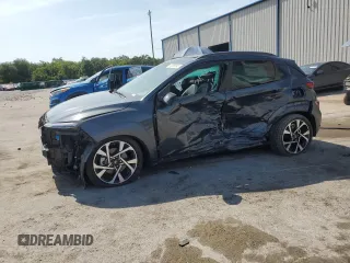 2022 Hyundai Kona Limited with VIN KM8K53A36NU837643, listed as a Copart auction lot 58386595 with 15,890 mi miles and Salvage title. Bid and sale history available at DreamBid. Image 1.