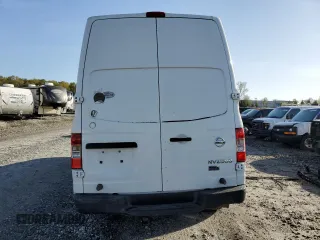 2012 Nissan NV S with VIN 1N6AF0LY4CN107187, listed as a Copart auction lot 51201825 with 350,097 mi miles and Salvage title. Bid and sale history available at DreamBid. Image 6.