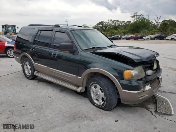 2004 Ford Expedition Eddie Bauer with VIN 1FMFU18L54LA59919, listed as a Copart auction lot 49834435 with 184,130 mi miles and Salvage Title. Bid and sale history available at carsss.com. Image 4.