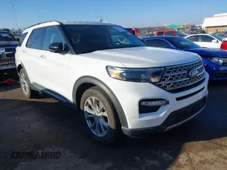 2023 Ford Explorer Limited with VIN 1FMSK7FH8PGA07722, listed as a IAAI auction lot 41247676 with 30,907 mi miles. Bid and sale history available at carsss.com. Image 1.