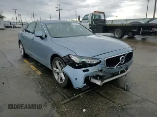 2018 Volvo S90 Momentum with VIN LVY982MK6JP022173, listed as a Copart auction lot 51454185 with 73,872 mi miles and Salvage Title. Bid and sale history available at carsss.com. Image 11.
