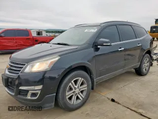 2015 Chevrolet Traverse LT with VIN 1GNKRGKD9FJ303893, listed as a Copart auction lot 59651775 with 162,961 mi miles and Salvage title. Bid and sale history available at DreamBid. Image 1.