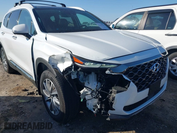 2020 Hyundai Santa Fe Limited with VIN 5NMS5CAD4LH245627, listed as a IAAI auction lot 41498703 with 56,745 mi miles. Bid and sale history available at carsss.com. Image 6.