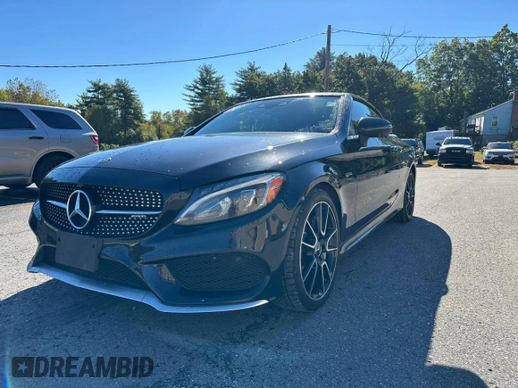 2017 Mercedes-Benz C 43 AMG with VIN WDDWK6EB8HF541457, listed as a Copart auction lot 73664584 with 133,312 mi miles and Clean title. Bid and sale history available at DreamBid. Image 1.
