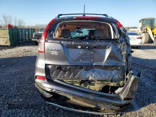 2015 Honda CR-V EX-L with VIN 2HKRM3H74FH523077, listed as a Copart auction lot 43620665 with Not Provided miles and Salvage Title. Bid and sale history available at carsss.com. Image 6.