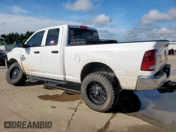 2019 Ram 1500 Tradesman with VIN 1C6RR6FG0KS540175, listed as a Copart auction lot 58855555 with 112,789 mi miles and Salvage title. Bid and sale history available at DreamBid. Image 2.