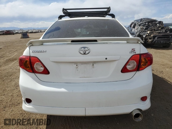 2010 Toyota Corolla with VIN 1NXBU4EE8AZ197577, listed as a Copart auction lot 50886605 with 144,352 mi miles and Salvage Title. Bid and sale history available at carsss.com. Image 6.