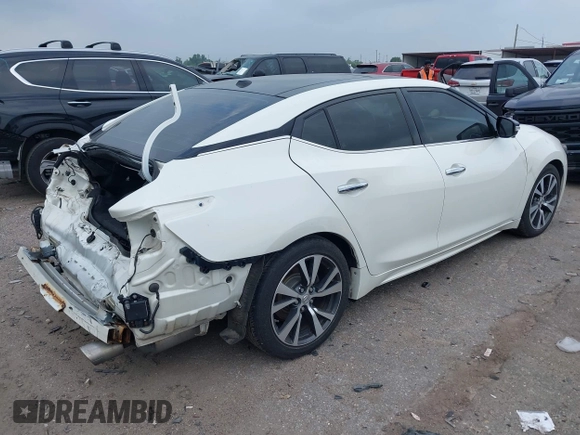 2017 Nissan Maxima Platinum with VIN 1N4AA6AP0HC380988, listed as a IAAI auction lot 42245241 with 88,822 mi miles and . Bid and sale history available at DreamBid. Image 4.