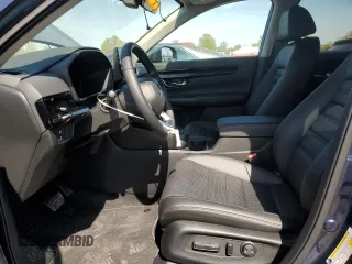2025 Honda CR-V EX-L with VIN 2HKRS4H74SH454591, listed as a Copart auction lot 53691035 with 2,448 mi miles and Salvage Title. Bid and sale history available at DreamBid. Image 7.