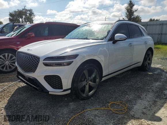 2025 Genesis GV70 Sport z VIN 5NMMCDTC8SH021087, wystawiony jako Copart lot #74002194 z przebiegiem 1 930 mil mil oraz Nie do naprawy • Non repairable. Historia ofert i sprzedaży dostępna na DreamBid. Obrazek 1.