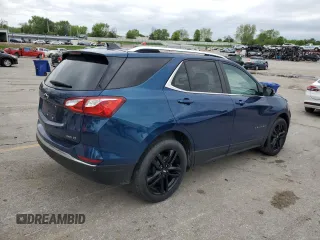 2021 Chevrolet Equinox LT z VIN 3GNAXUEV0ML382381, wystawiony jako Copart lot #54836515 z przebiegiem 88 630 mil mil oraz Szkoda całkowita • Salvage title. Historia ofert i sprzedaży dostępna na DreamBid. Obrazek 3.