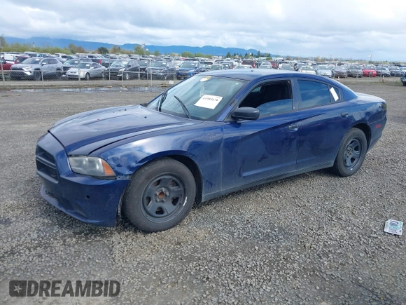 2013 Dodge Charger Police with VIN 2C3CDXAT4DH568020, listed as a IAAI auction lot 41985624 with 209,074 mi miles and . Bid and sale history available at DreamBid. Image 2.