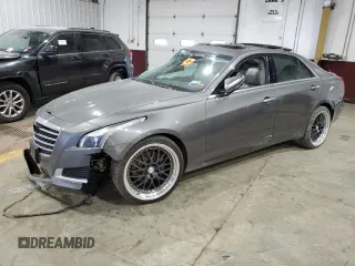 2017 Cadillac CTS Luxury AWD with VIN 1G6AX5SX2H0145966, listed as a Copart auction lot 55835324 with Not provided miles and Salvage title. Bid and sale history available at DreamBid. Image 1.