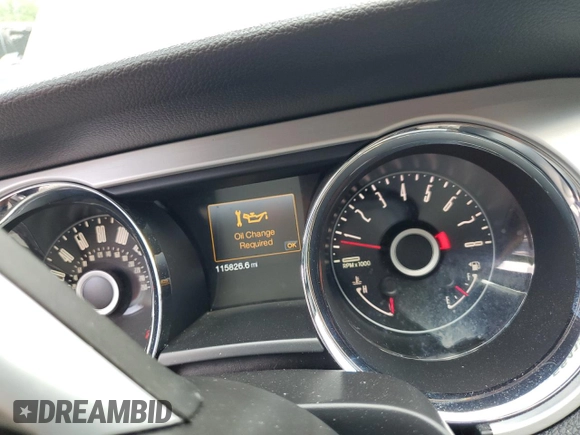 2014 Ford Mustang V6 with VIN 1ZVBP8AM0E5302352, listed as a Copart auction lot 56413535 with 115,826 mi miles and Salvage title. Bid and sale history available at DreamBid. Image 9.