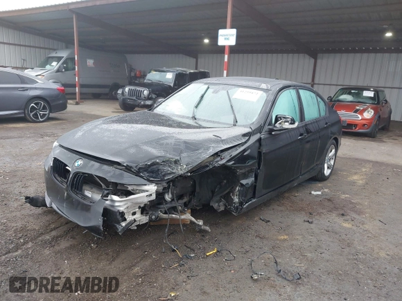 2014 BMW 3 Series 328i with VIN WBA3C1C55EK113128, listed as a IAAI auction lot 41259472 with 82,798 mi miles. Bid and sale history available at carsss.com. Image 6.