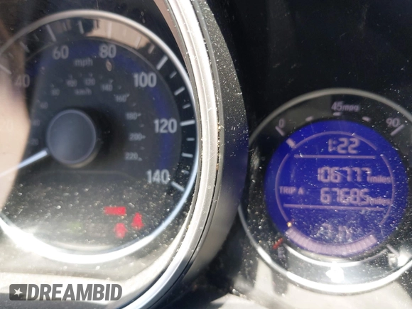 2016 Honda Fit EX with VIN JHMGK5H74GX042436, listed as a IAAI auction lot 42227520 with 106,777 mi miles and . Bid and sale history available at DreamBid. Image 16.
