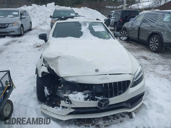 2019 Mercedes-Benz C 63 S AMG with VIN WDDWK8HB6KF926434, listed as a IAAI auction lot 41521120 with 87,095 mi miles and . Bid and sale history available at carsss.com. Image 12.