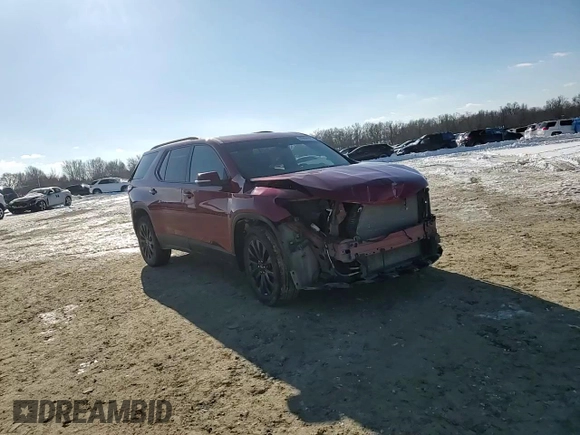 2022 Chevrolet Traverse RS with VIN 1GNEVJKW3NJ132404, listed as a Copart auction lot 87864525 with 69,058 mi miles and Salvage title. Bid and sale history available at DreamBid. Image 12.