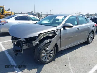 2018 Kia Optima S with VIN 5XXGT4L34JG263479, listed as a IAAI auction lot 42675426 with Not provided miles and . Bid and sale history available at DreamBid. Image 2.