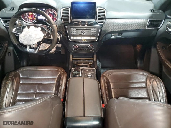 2017 Mercedes-Benz GLE with VIN 4JGDA7FB0HA891389, listed as a Copart auction lot 86385514 with NaN miles and Salvage Title. Bid and sale history available at carsss.com. Image 8.