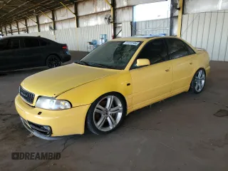 2000 Audi S4 z VIN WAUDD68D1YA107657, wystawiony jako Copart lot #81312104 z przebiegiem 133 371 mil mil oraz Tytuł czysty. Historia ofert i sprzedaży dostępna na DreamBid. Obrazek 1.