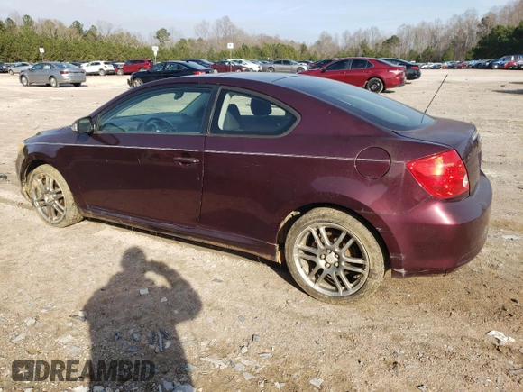 2007 Scion tC Spec with VIN JTKDE177370172683, listed as a Copart auction lot 84940184 with 212,842 mi miles and Salvage Title. Bid and sale history available at carsss.com. Image 2.