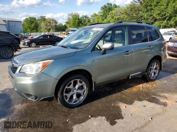 2016 Subaru Forester Touring with VIN JF2SJAXC2GH404071, listed as a Copart auction lot 52532455 with 125,854 mi miles and Salvage Title. Bid and sale history available at DreamBid. Image 1.