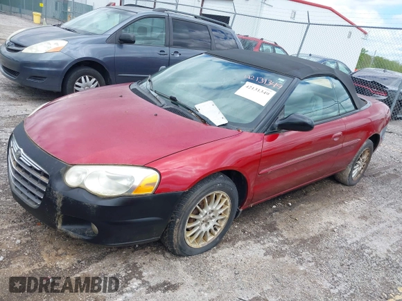 2005 Chrysler Sebring Touring with VIN 1C3EL55RX5N690534, listed as a IAAI auction lot 42131349 with 120,040 mi miles and . Bid and sale history available at DreamBid. Image 2.