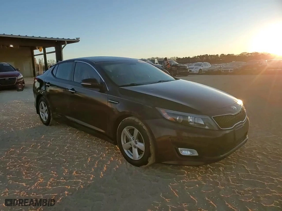 2015 Kia Optima LX with VIN 5XXGM4A7XFG469674, listed as a Copart auction lot 44431275 with 106,315 mi miles and Salvage Title. Bid and sale history available at carsss.com. Image 13.