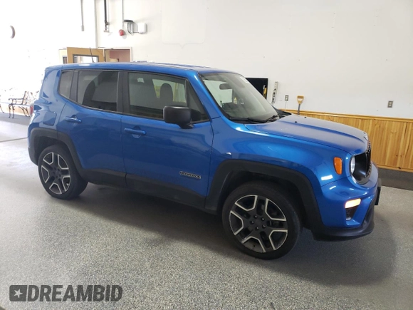2020 Jeep Renegade Jeepster with VIN ZACNJBAB4LPL94385, listed as a Copart auction lot 60174205 with 61,330 mi miles and Clean title. Bid and sale history available at DreamBid. Image 4.