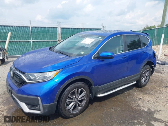2020 Honda CR-V EX-L with VIN 7FARW2H80LE008928, listed as a IAAI auction lot 42457715 with 70,718 mi miles and . Bid and sale history available at DreamBid. Image 2.