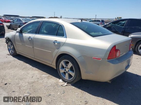 2012 Chevrolet Malibu 2LT with VIN 1G1ZD5E04CF190784, listed as a IAAI auction lot 41834190 with 128,261 mi miles and . Bid and sale history available at DreamBid. Image 3.