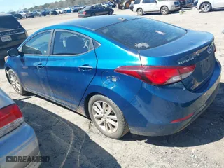 2016 Hyundai Elantra SE with VIN KMHDH4AE4GU606430, listed as a IAAI auction lot 41835376 with 156,827 mi miles. Bid and sale history available at carsss.com. Image 3.