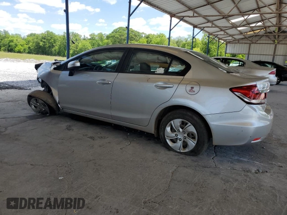 2014 Honda Civic LX z VIN 19XFB2F52EE011454, wystawiony jako Copart lot #55833675 z przebiegiem 44 577 mil mil oraz Szkoda całkowita • Salvage title. Historia ofert i sprzedaży dostępna na DreamBid. Obrazek 2.