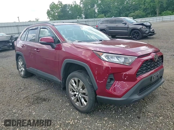 2021 Toyota RAV4 XLE Premium z VIN 2T3A1RFV2MW184609, wystawiony jako Copart lot #60129555 z przebiegiem 69 502 mil mil oraz Szkoda całkowita • Salvage title. Historia ofert i sprzedaży dostępna na DreamBid. Obrazek 14.
