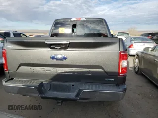 2018 Ford F-150 XL with VIN 1FTEW1EP0JKE59776, listed as a Copart auction lot 46845825 with 107,567 mi miles and Salvage Title. Bid and sale history available at carsss.com. Image 6.