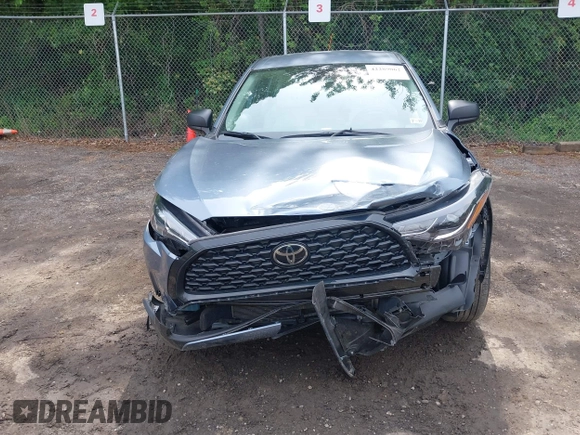 2023 Toyota Corolla Cross L with VIN 7MUAAAAGXPV060044, listed as a IAAI auction lot 42289062 with 29,837 mi miles and . Bid and sale history available at DreamBid. Image 12.
