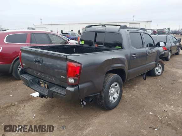 2021 Toyota Tacoma SR z VIN 5TFCZ5AN3MX269374, wystawiony jako IAAI lot #41068356 z przebiegiem 54 358 mil mil oraz . Historia ofert i sprzedaży dostępna na DreamBid. Obrazek 4.