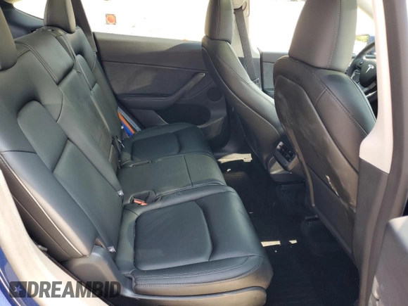 2024 Tesla Model Y Long Range with VIN 7SAYGAEE6RF202481, listed as a Copart auction lot 59208165 with 15,346 mi miles and Salvage title. Bid and sale history available at DreamBid. Image 10.