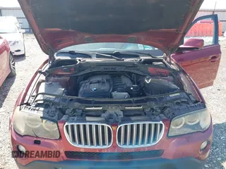2010 BMW X3 xDrive30i with VIN WBXPC9C4XAWJ34508, listed as a IAAI auction lot 41970307 with 282,301 mi miles. Bid and sale history available at carsss.com. Image 10.