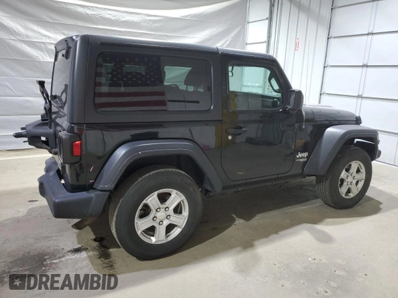 2020 Jeep Wrangler Sport S с VIN 1C4GJXAN0LW208914, выставлен на аукционе Copart как лот 54776855 с пробегом 75 200 миль миль и Списание • Salvage title. История ставок и продаж доступна на DreamBid. Изображение 3.